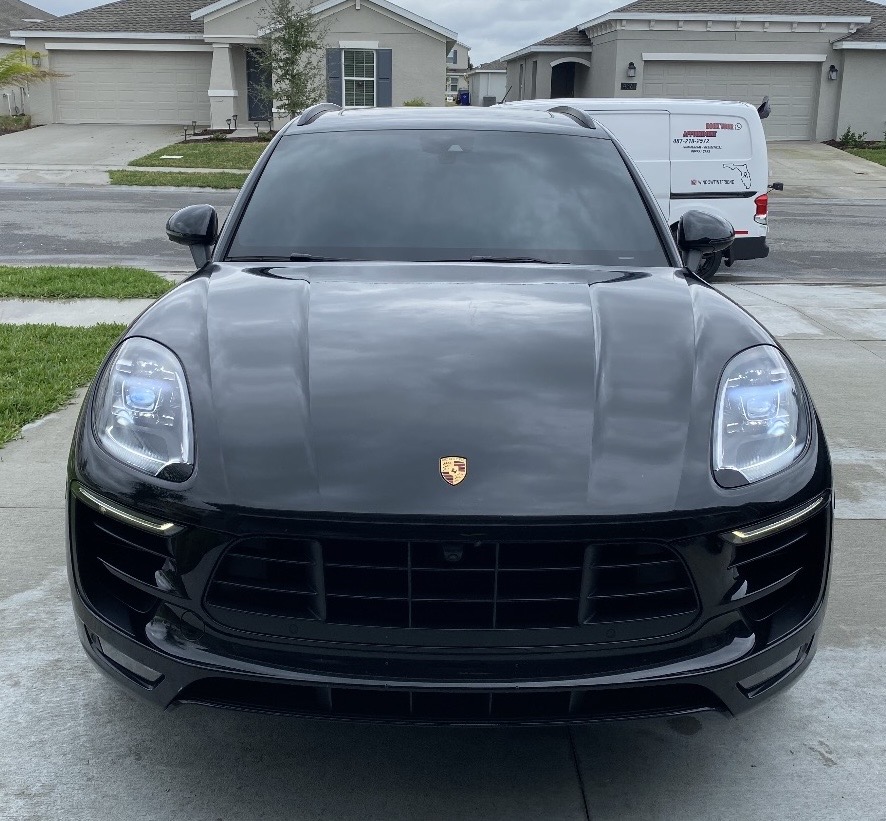 Automotive window tinting job in Central Florida