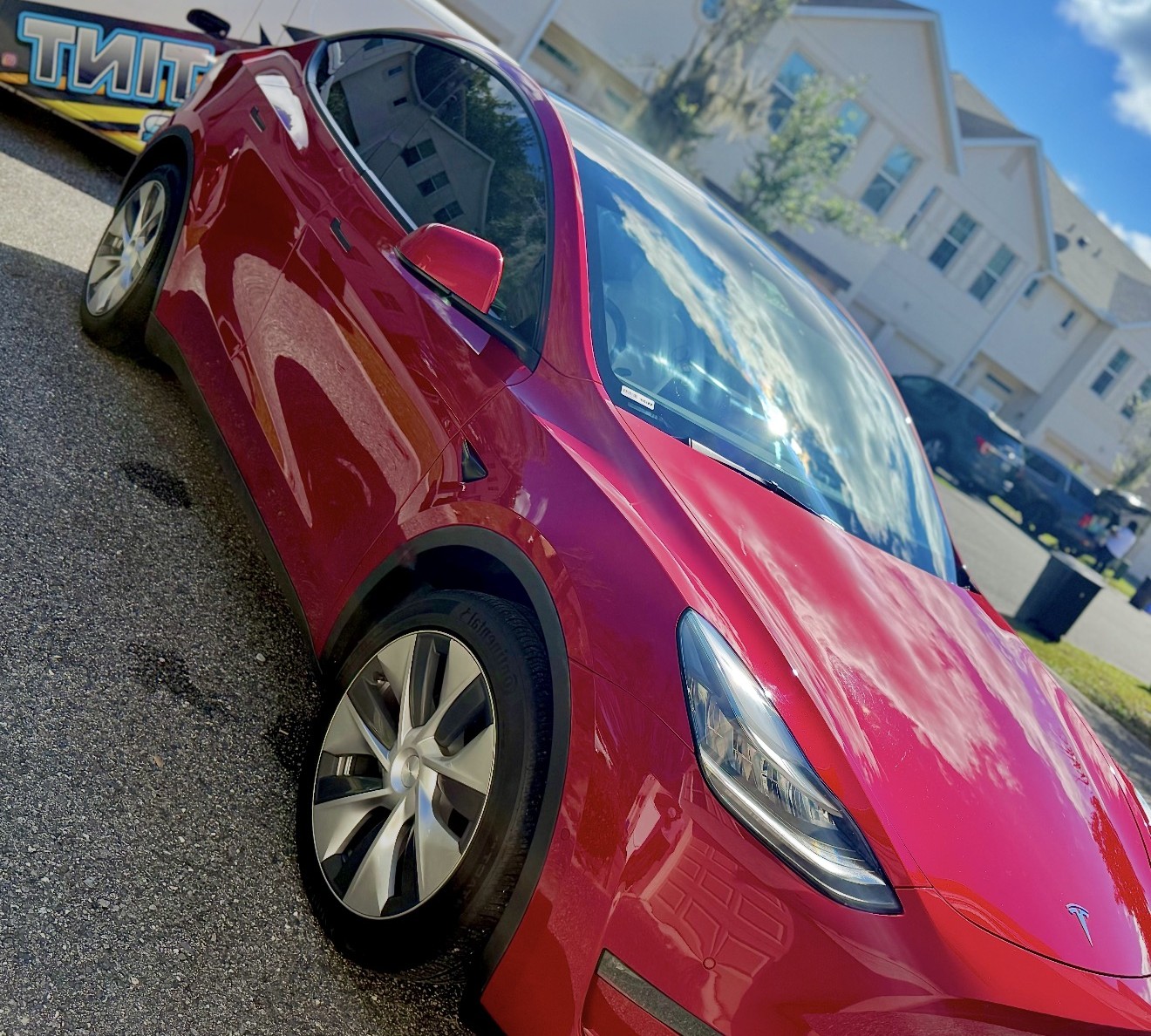 Car tinting finish and shine